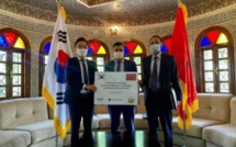 جمعية تعزيز التعاون المغربي الكوري تشرف بالقصر الكبير على تسليم معدات رياضية لجمعية أجيال