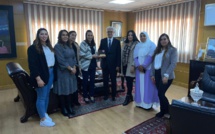 فتيات الانبعاث في زيارة للأمين العام نزار بركة