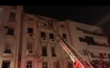انهيار جزء من عمارة بالبيضاء يصيب شخصا