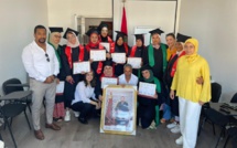 تتويج الدفعة الأولى في المغرب لأمهات الأطفال التوحديين 