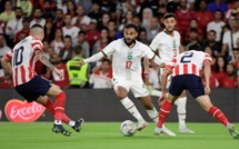 المغرب يكتفي بالتعادل في وديته أمام باراغواي 