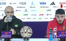 الندوة الصحفية للناخب الوطني وليد الركراكي عشية لقاء المغرب وفرنسا