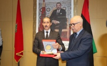 الداكي يستقبل رئيس هيئة الرقابة الإدارية الليبية