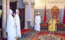 جلالة الملك يستقبل بالقصر الملكي السفراء الجدد المعيّنين