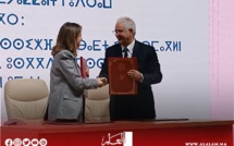 اتفاقية شراكة وتعاون لتعزيز استعمال الأمازيغية بين الوزيرين نزار بركة وغيثة مزور