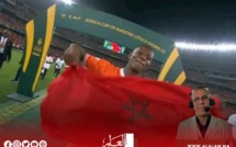 "غراديل" يرفع علم المغرب في منصة التتويج و"دراجي" يرتبك في التعليق