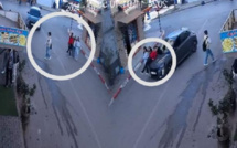 سيارة تدهس ثلاث فتيات بطريقة غريبة بالحسيمة - انظر الفيديو