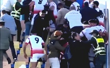 لاعبو منتخب تونس للريكبي يعتدون على الجماهير المغربية