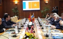 نائب رئيس مجلس النواب عبد المجيد الفاسي  يجري مباحثات مع رئيس مجلس الشيوخ الفرنسي