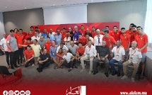 الجامعة الملكية المغربية لكرة القدم تقيم حفل استقبال على شرف لاعبين دوليين سابقين
