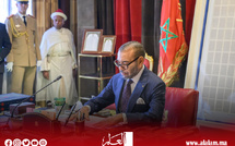 جلالة الملك يبعث برقية تعزية إلى أفراد أسرة المرحوم عبد الله أزماني