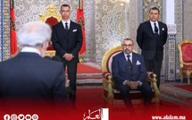 جلالة الملك محمد السادس يستقبل والي بنك المغرب