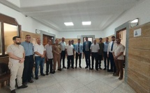 المحكمة الابتدائية بالحسيمة تكرم السيد خالد المنصوري بمناسبة انتقاله إلى محكمة الاستئناف