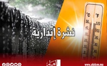 الأرصاد الجوية تحذر من موجة حر مع الشركي وزخات رعدية من الجمعة إلى الثلاثاء بعدد من مناطق المغرب