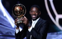 ديمبيلي يحصد جائزة الكرة الذهبية لأفضل لاعب