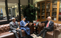 بوريطة يعقد جلسة عمل مع دي ميستورا بشأن قضية الصحراء المغربية