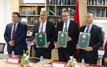 اتفاقية شراكة بين مؤسسة محمد السادس للأعمال الاجتماعية للأمن الوطني ووكالة الإنعاش والتنمية الاقتصادية والاجتماعية لأقاليم جهة الشرق