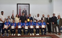 عامل المضيق الفنيدق يكرم فريق جمعية الأوائل للأطفال في وضعية إعاقة