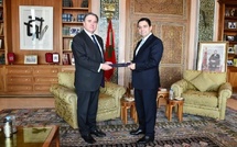 بوريطة يستقبل السفير الأمريكي الجديد في الرباط
