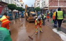 تساقطات غزيرة بولاية تطوان تتسبب في خسائر مادية وتعطل حركة السير و الجولان 