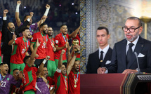 جلالة الملك يهنئ أعضـاء المنتخب الوطني المغربي الفائز ببطولة كأس العرب