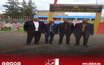 مدير الأكاديمية الجهوية للتربية والتكوين بجهة بني ملال خنيفرة يدشن تعيينه بزيارة لمدرسة عثمان ابن عفان