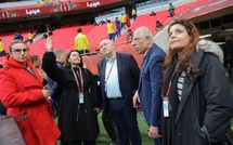 وفد من فريق الأمن الرياضي بالمملكة المتحدة يزور المركب الرياضي مولاي عبد الله بمدينة الرباط