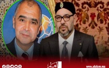 جلالة الملك يعزي أفراد أسرة الصحفي الرياضي القدير نجيب السالمي