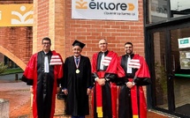 بن الماحي ينال درجة الدكتوراه في إدارة الأعمال بفرنسا