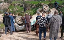 انقلاب “بيكوب” محمّلة بالزيتون بدوار اسمار بالحسيمة دون إصابات