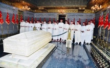 نزار بركة يترأس وفد حزب الاستقلال للترحم على روح الملك محمد الخامس في ذكرى وفاته 67