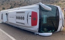 حادث سير خطير ونجاة ركاب حافلة من "فاجعة حقيقية" بين تيزنيت وتافراوت
